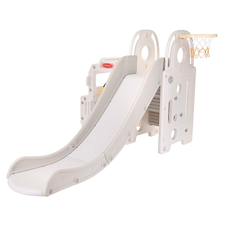 Горка Pituso Cute Truck с баскет.кольцом White/Белый UN-BS02-white