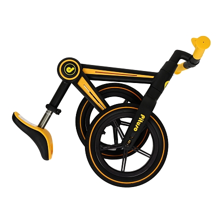 Беговел Pituso Listo  колеса EVA 12", складная рама HD-S409 Yellow