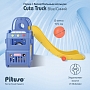Горка Pituso Cute Truck с баскет.кольцом Blue/Голубой UN-BS02-blue