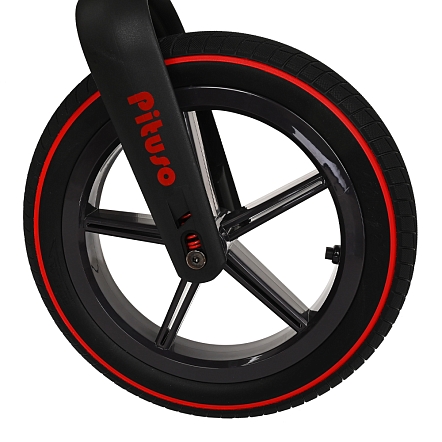 Беговел Pituso Listo  колеса EVA 12", складная рама HD-S409 Red