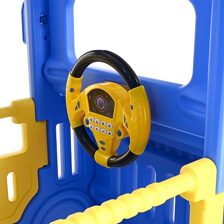 Горка Pituso Cute Truck с баскет.кольцом Blue/Голубой UN-BS02-blue