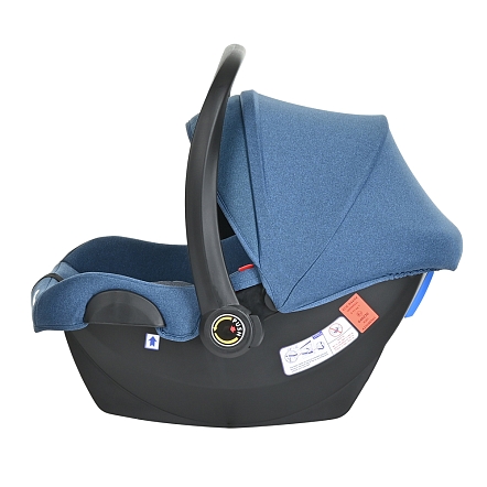 Автокресло группы 0+ (0-13кг) Pituso Santiso Jeans/ light grey /Джинсовый/светло-серый R201