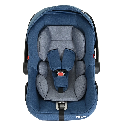 Автокресло группы 0+ (0-13кг) Pituso Santiso Jeans/ light grey /Джинсовый/светло-серый R201