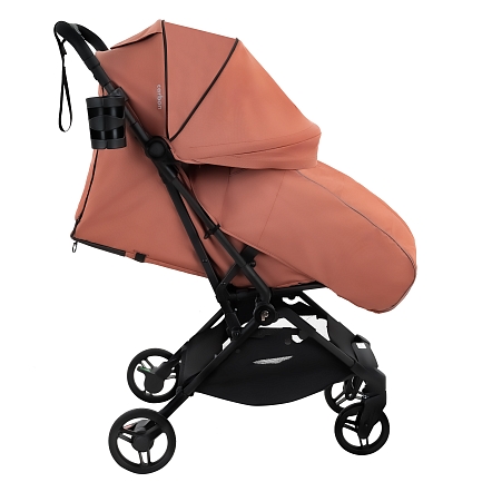 Коляска детская Pituso Pera (прогулочная)Coffee/рама carbon/PU X-33/Coffee