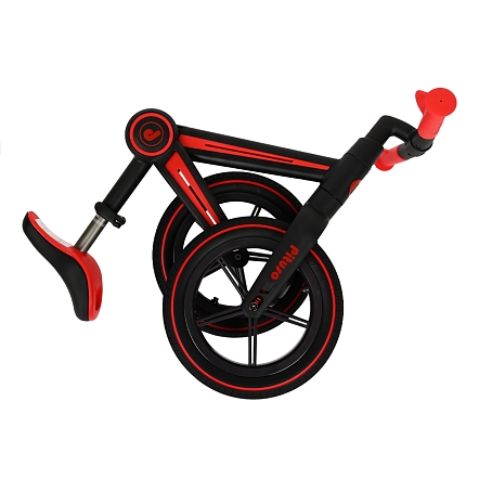 Беговел Pituso Listo  колеса EVA 12", складная рама HD-S409 Red