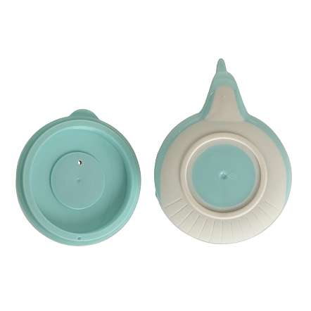 Термотарелка Pituso 300 мл Light blue (Голубой) YHY016 Гол